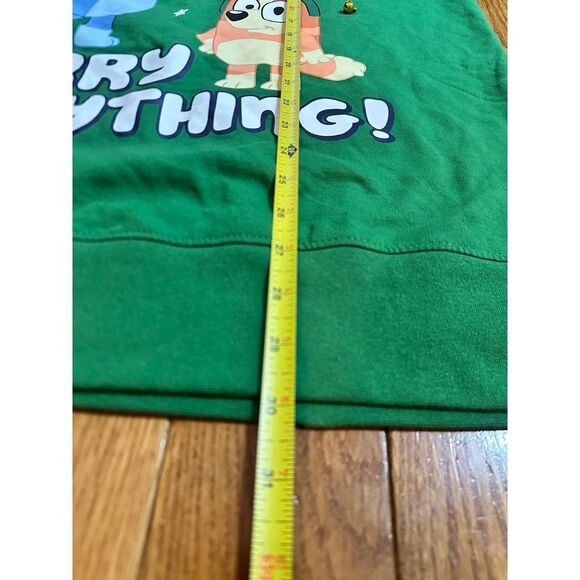 New Bluey Unisex  men's  women's Christmas Merry Everything Light Up sweatshirt - Picture 9 of 13